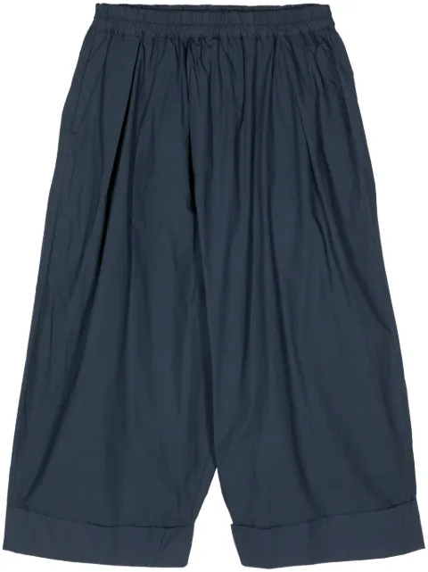 Toogood pantalones capri con pretina elástica