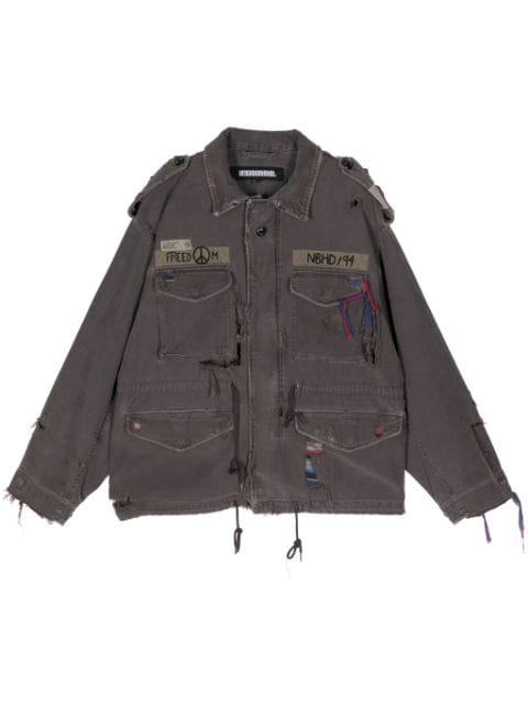 Neighborhood Savage M-51 cotton military jacket