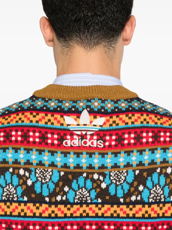 Adidas x Wales Bonner ニットベスト | ブラウン | FARFETCH JP