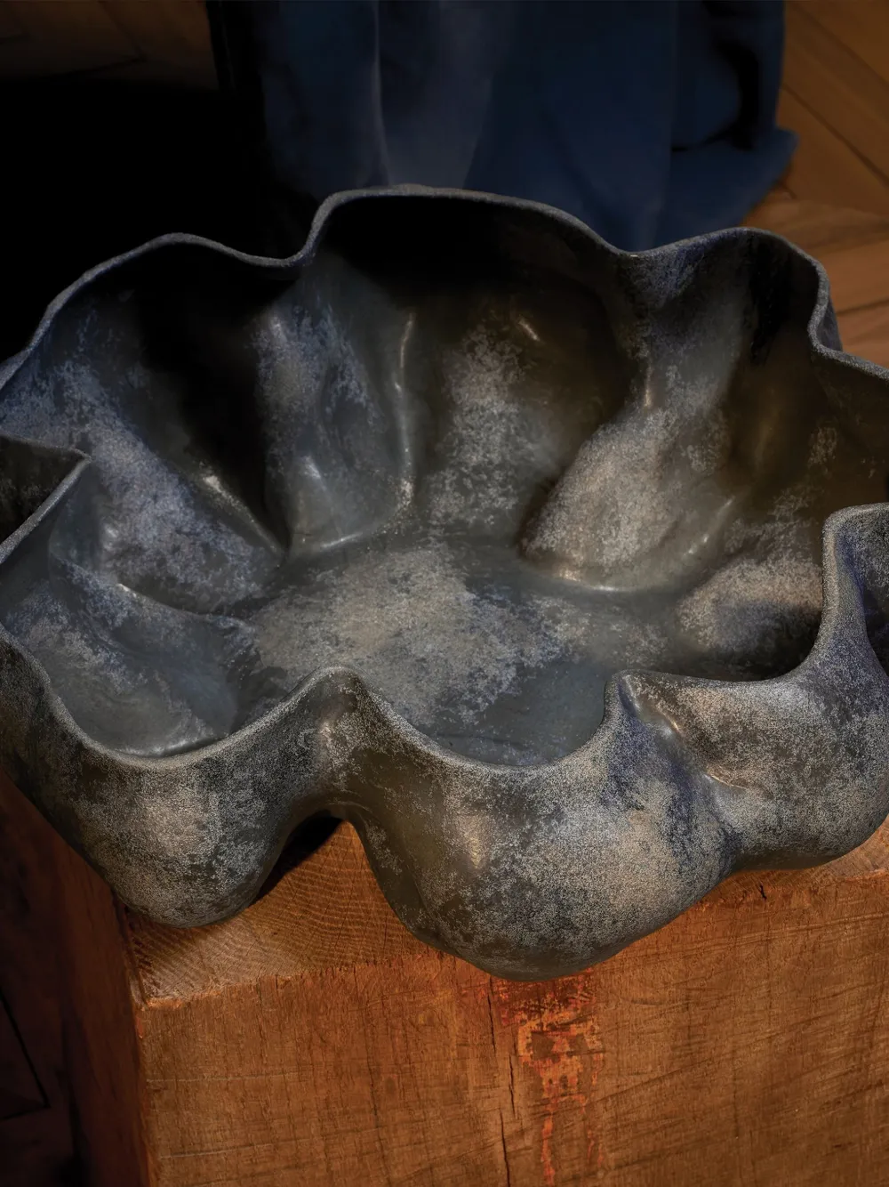 L'objet Timna Bowl (15cm X 44cm) In Gray