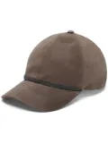 Brunello Cucinelli suede cap - Brown