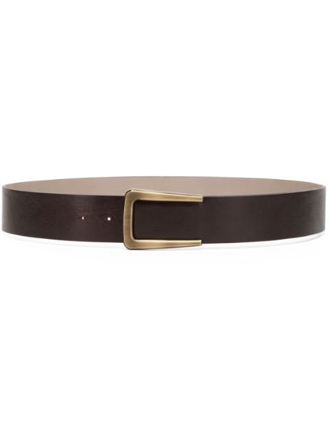 Brunello Cucinelli ceinture en cuir à boucle