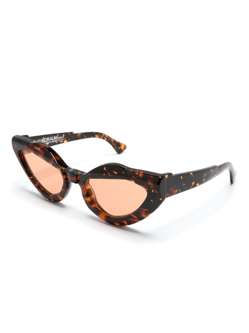 Kuboraum Y8 cat-eye sunglasses - Bruin