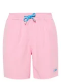 MC2 Saint Barth Comfort logo-embroidered swim shorts - Pink