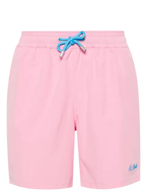 MC2 Saint Barth Comfort logo-embroidered swim shorts