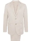 LUIGI BIANCHI MANTOVA cotton suit - Neutrals