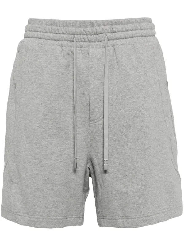 Grey trackie shorts on sale