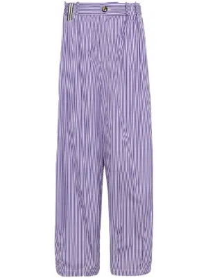 MARINA YEE Jules - Wide Trousers col.Navy - rollot