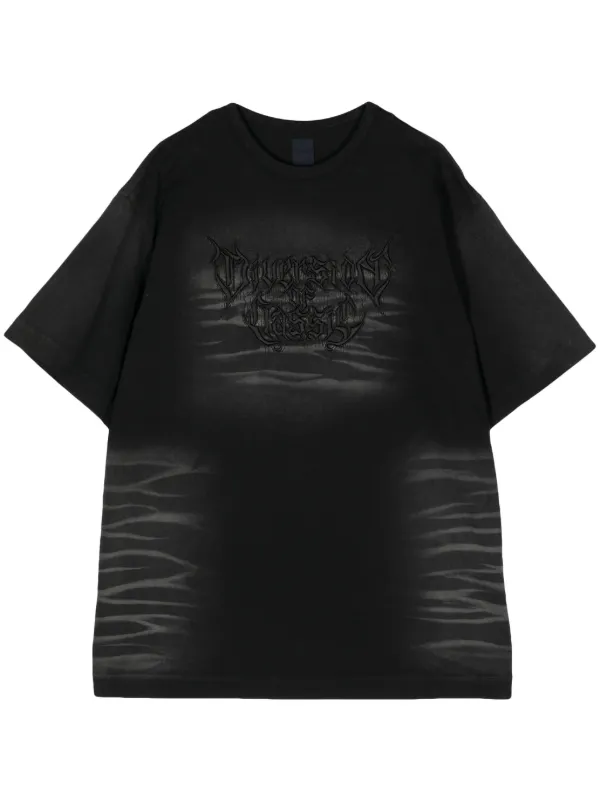 【関税込み】Juun.J グレー ロゴ刺繍 Tシャツ 23723368_53773016_600.jpg
