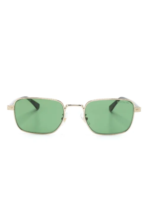 Lunettes de soleil à monture rectangulaire - Montblanc - Modalova