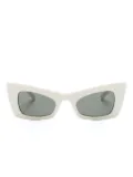 Saint Laurent Eyewear Classic cat-eye sunglasses - White