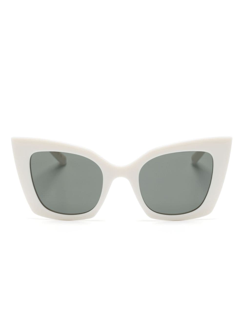 Saint Laurent Eyewear 552 zonnebril met cat-eye montuur Wit