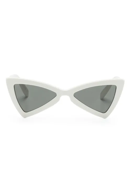Lunettes de soleil à monture géométrique - Saint Laurent Eyewear - Modalova