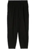 Toogood The Acrobat cotton tapered trousers - Black