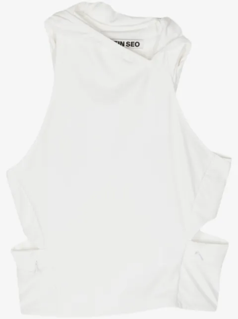 Hyein Seo Asymmetric cut-out top  