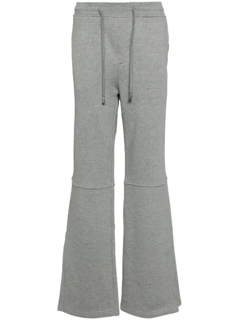 C2h4 panelled-design cotton trousers 