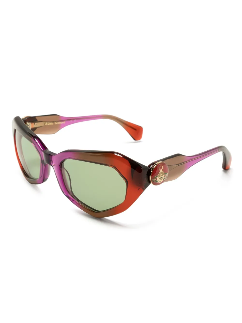 Vivienne Westwood gradient angular-frame sunglasses | Image 2