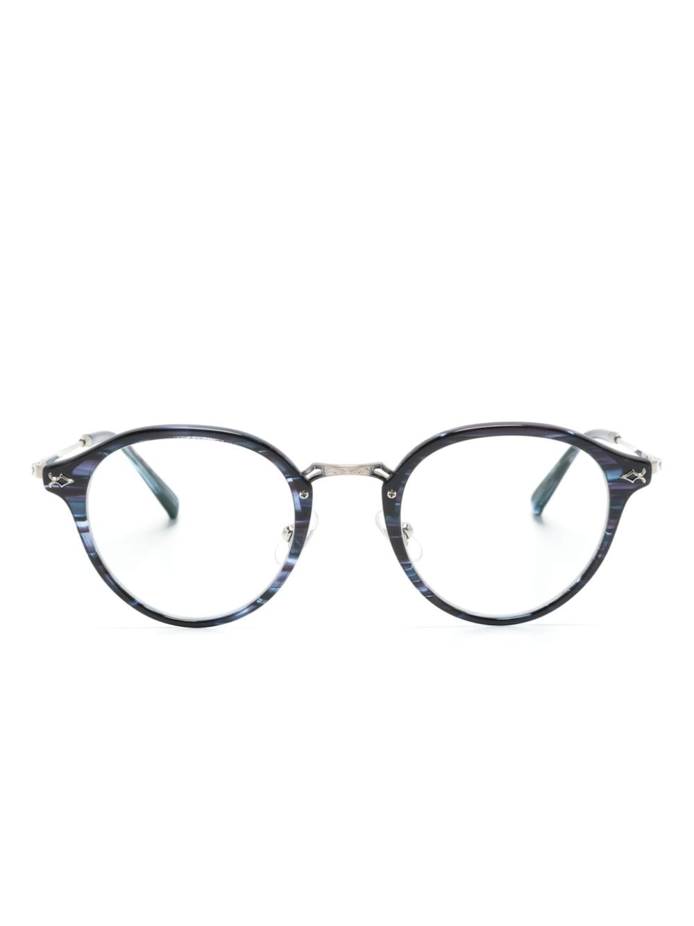 Matsuda 2029 Round-frame Glasses In Blue