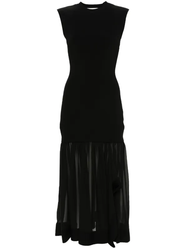 3.1 phillip lim maxi dress 3.1 PHILLIP LIM Crystal-Embellished Flared Satin Maxi Dress