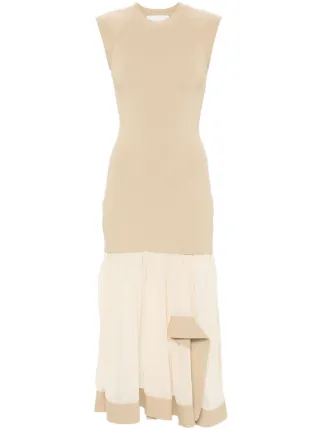 3.1 Phillip Lim ribbed-knit Midi Dress | Neutrals | FARFETCH EG 3.1 Phillip Lim ribbed-knit Midi Dress | Neutrals | FARFETCH EG