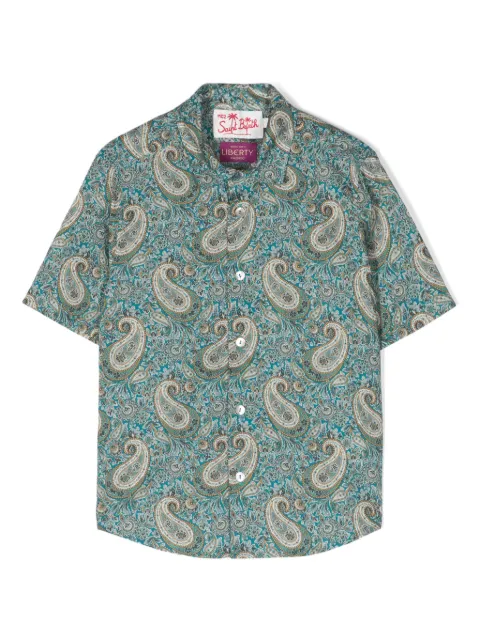 MC2 Saint Barth Kids paisley-print cotton shirt