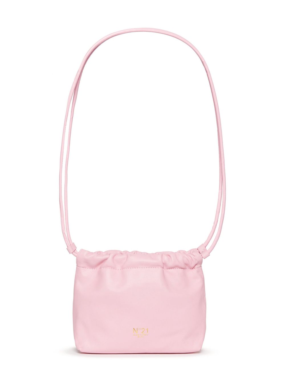 Nº21 Kids logo print shoulder bag - Pink