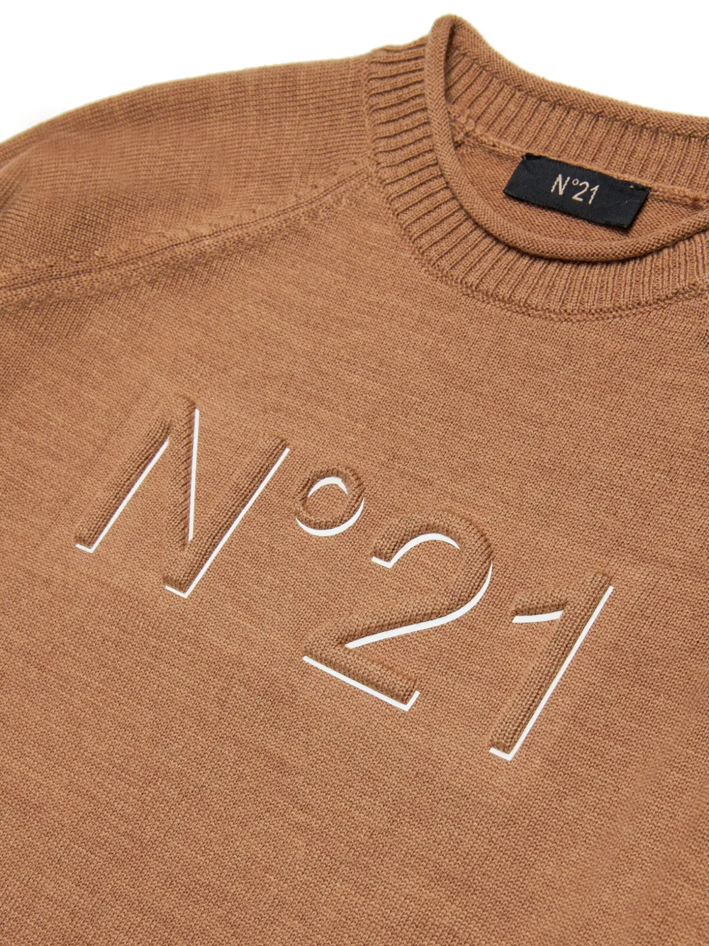 Nº21 Kids Maglione con logo | Abbigliamento bambino | Image 4