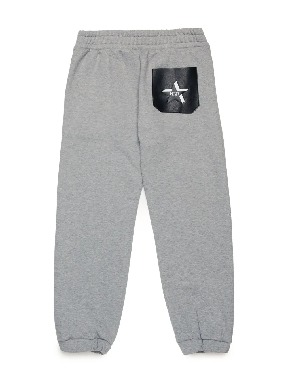 Nº21 Kids pantalon en coton à motif d'étoiles | Pantalons décontractés | Image 2