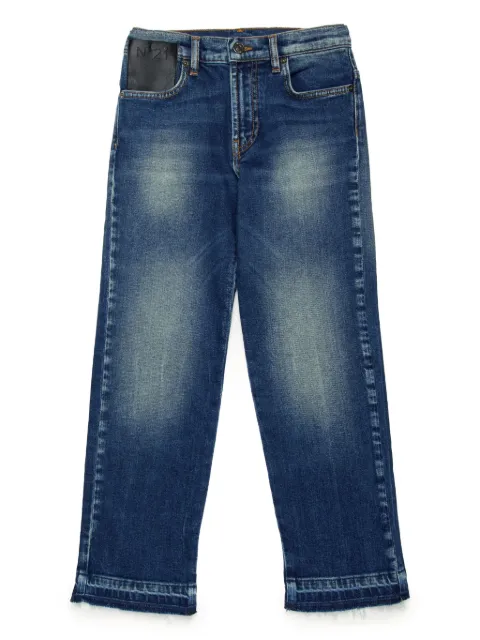 Nº21 Kids logo-embroidered jeans