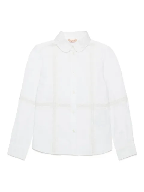 Nº21 Kids checked cotton shirt