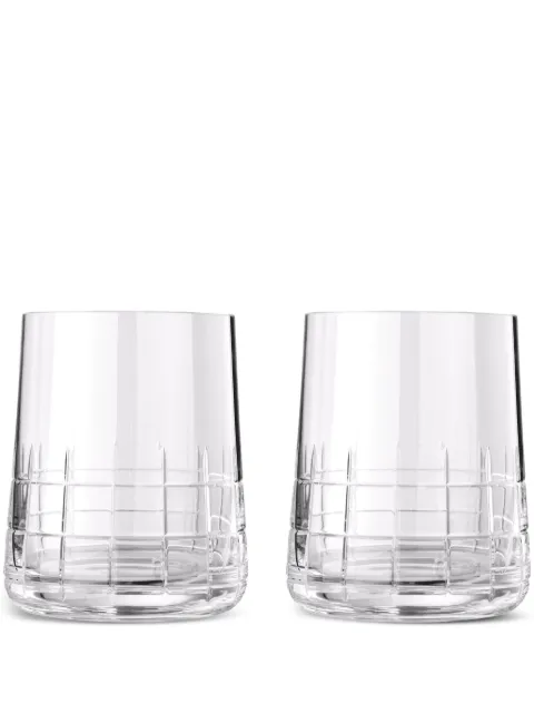 Christofle Graphik water goblets (set of two)