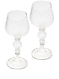 Christofle Tourbillon white wine glasses (set of two)