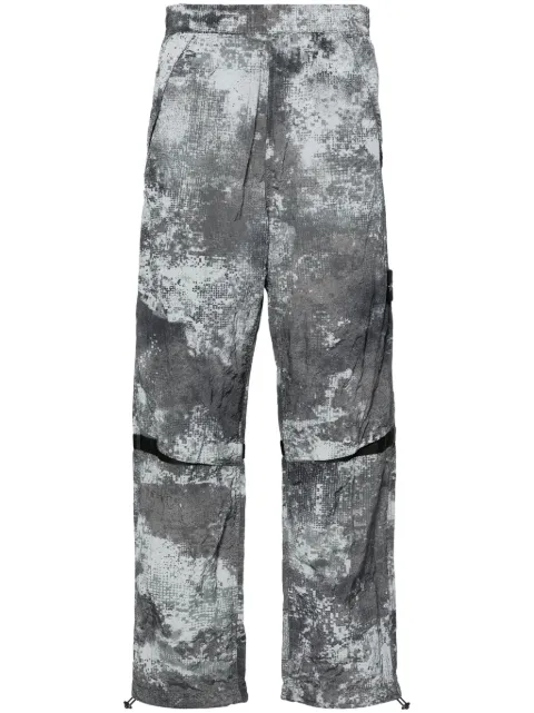 Stone Island pants con estampado militar y motivo Compass