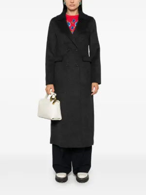 アウターその他 PAROSH Women Outer D420326CO Grey P.A.R.O.S.H. Greige jacket in linen blend | TheDoubleF