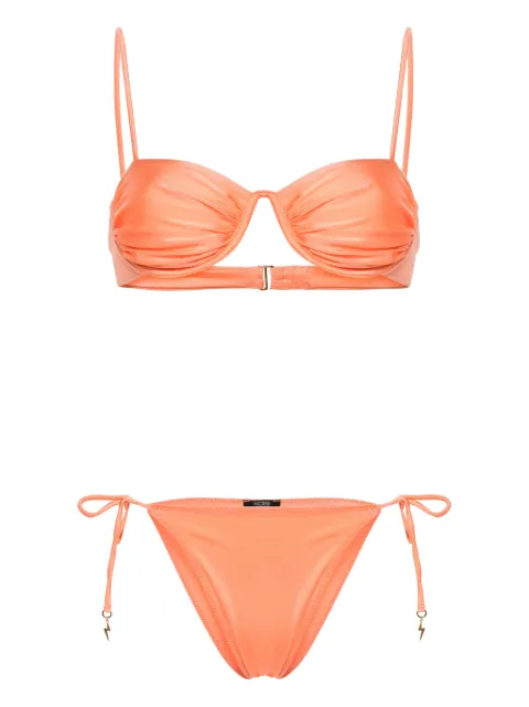 Noire Swimwear Monowire tie-fastening bikini