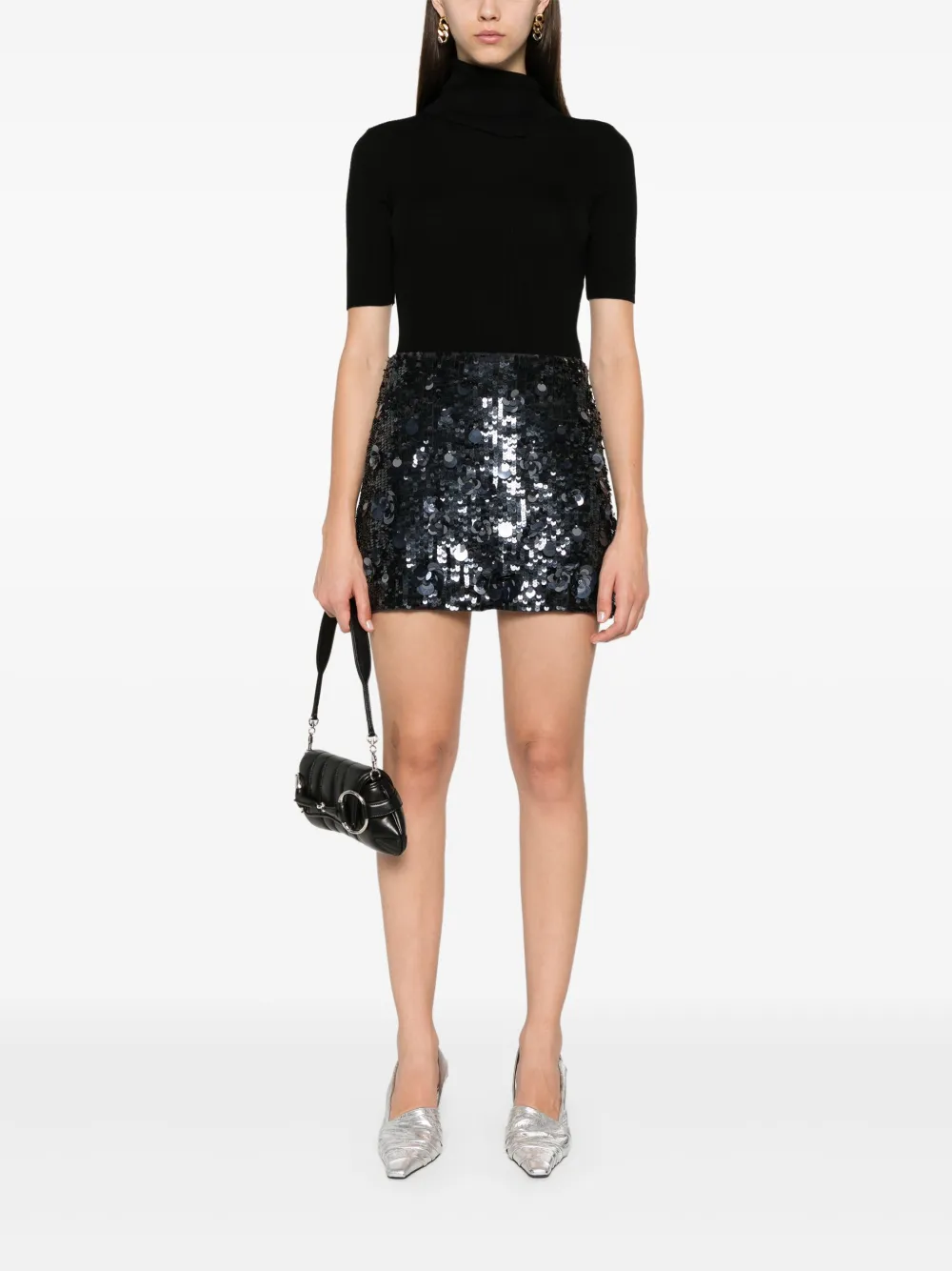 P.A.R.O.S.H. minijupe à sequins | Jupes ajustées | Image 2
