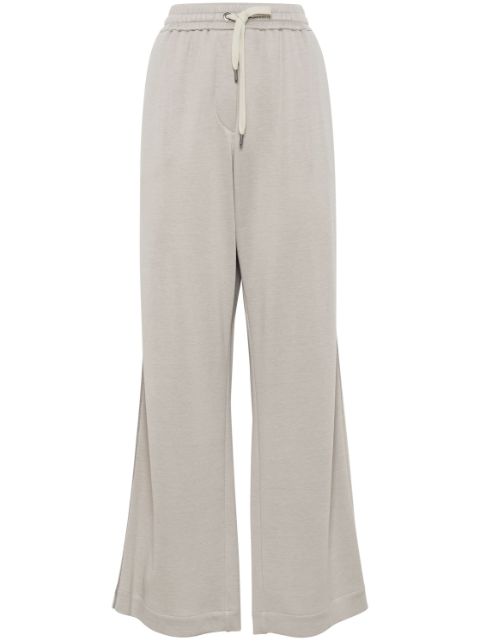 Brunello Cucinelli wide-leg track pants Women