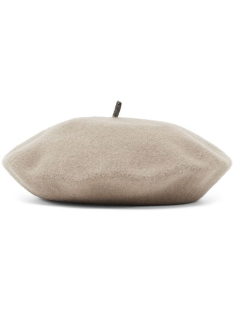 Brunello Cucinelli wool beret Women