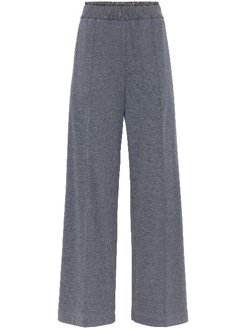 Brunello Cucinelli loose-fit elasticated track pants Women