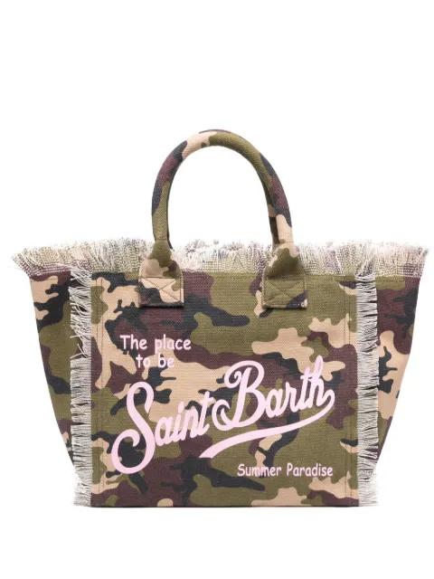 MC2 Saint Barth Vanity camouflage tote bag