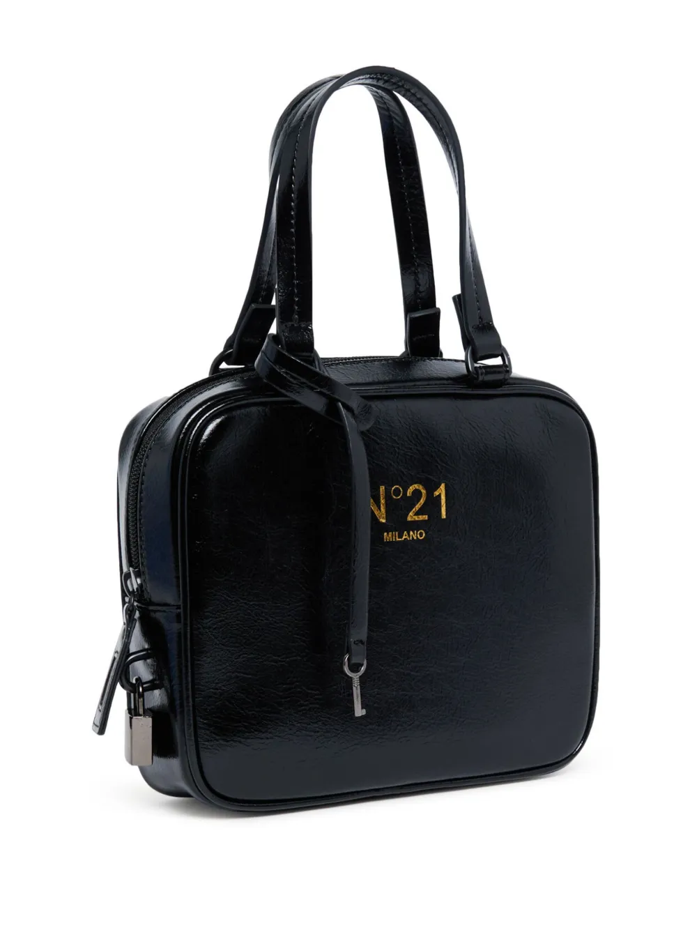 N°21 LOGO PRINT SHOULDER BAG