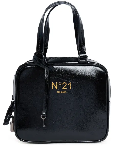Nº21 Kids Schultertasche mit Logo-Print
