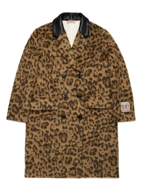 Nº21 Kids Casaco animal print