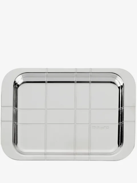 Christofle Graphik rectangular tray (10cm x 15cm)