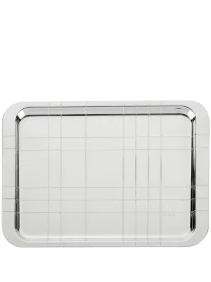クリストフル ヴェルティゴ Vertigo スクエアトレイ Christofle Vertigo スクエアトレイ 43cm x 31cm | シルバートーン