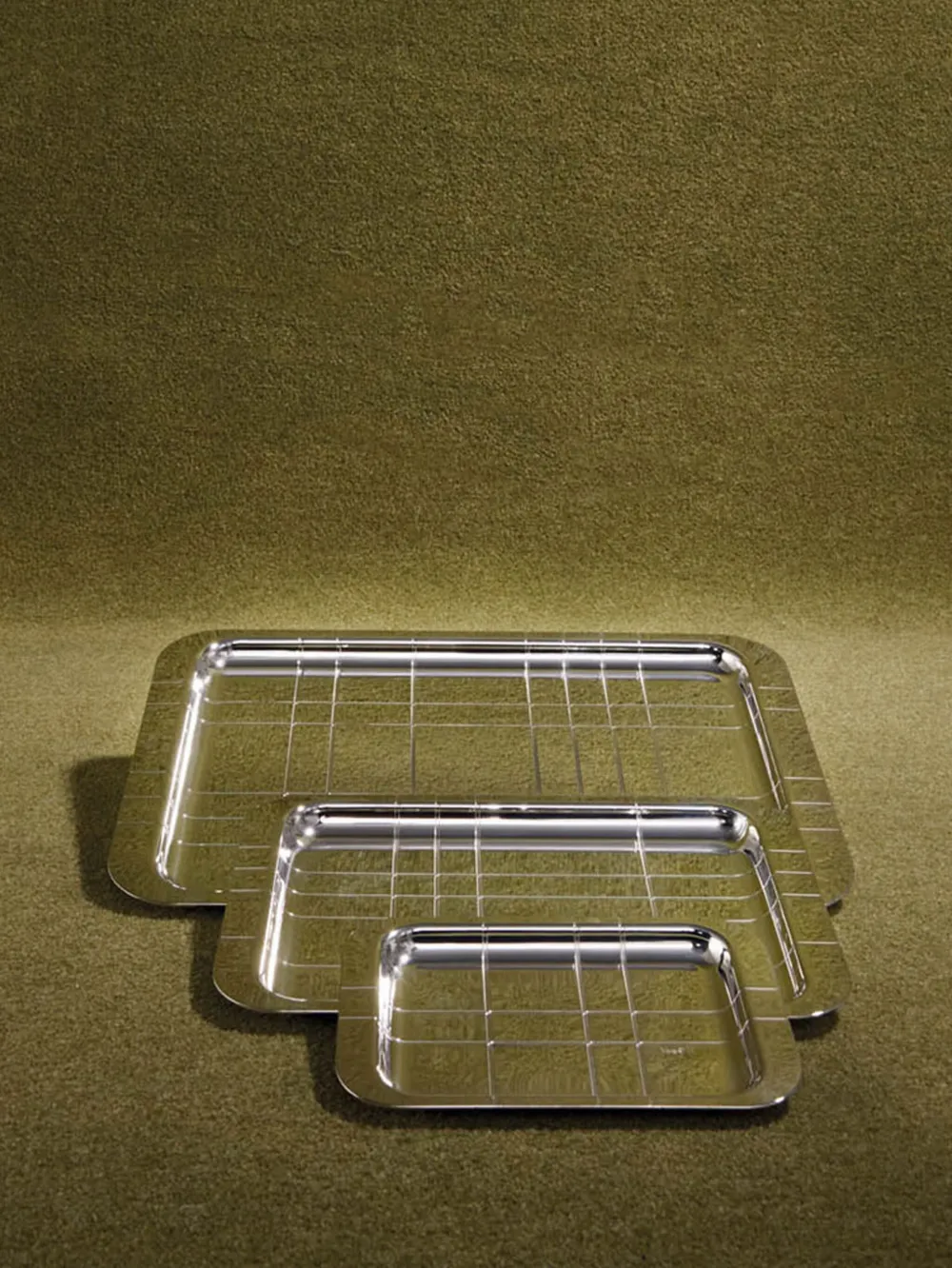 Christofle Vassoio rettangolare Graphik (21cm x 30cm) | Image 5