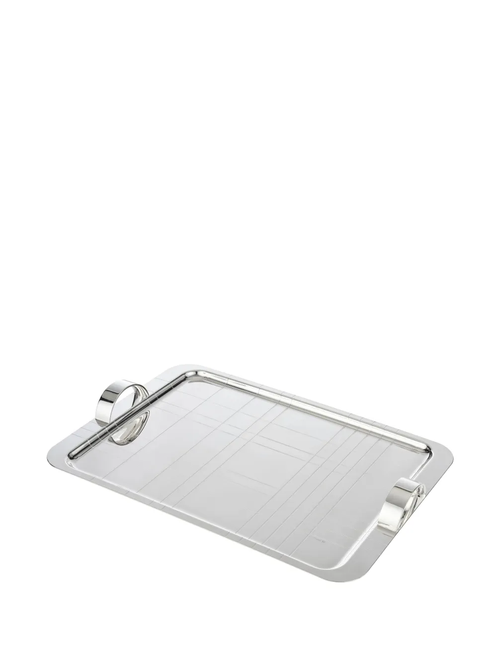 CHRISTOFLE GRAPHIK RECTANGULAR TRAY (45CM X 32CM)