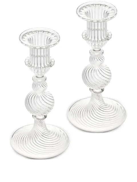 Christofle small Tourbillon candlesticks (set of two)