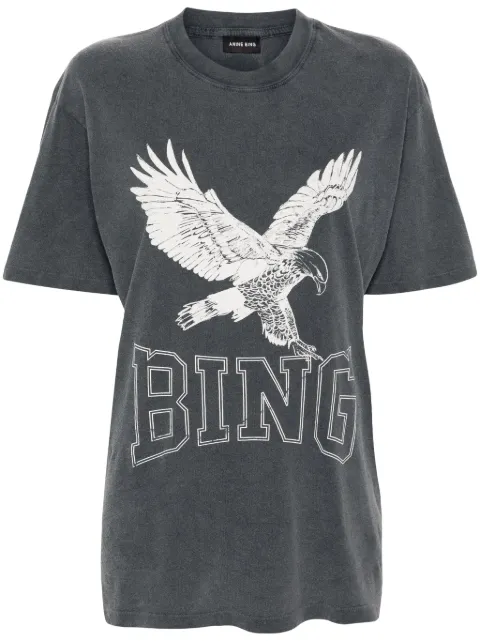 ANINE BING logo-print cotton T-shirt