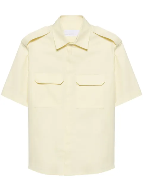 Neil Barrett short-sleeve military shirt